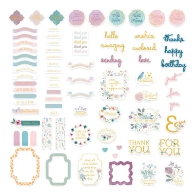 Floral Friendship Sentiments - Spellbinders