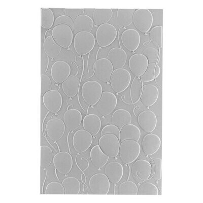 Floating Balloons Embossing Folder - Spellbinders It's My Party Too Collection
