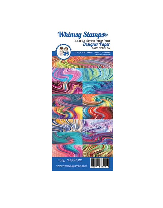 Taffy 8.5&quot; x 3.5&quot; - Whimsy Stamps