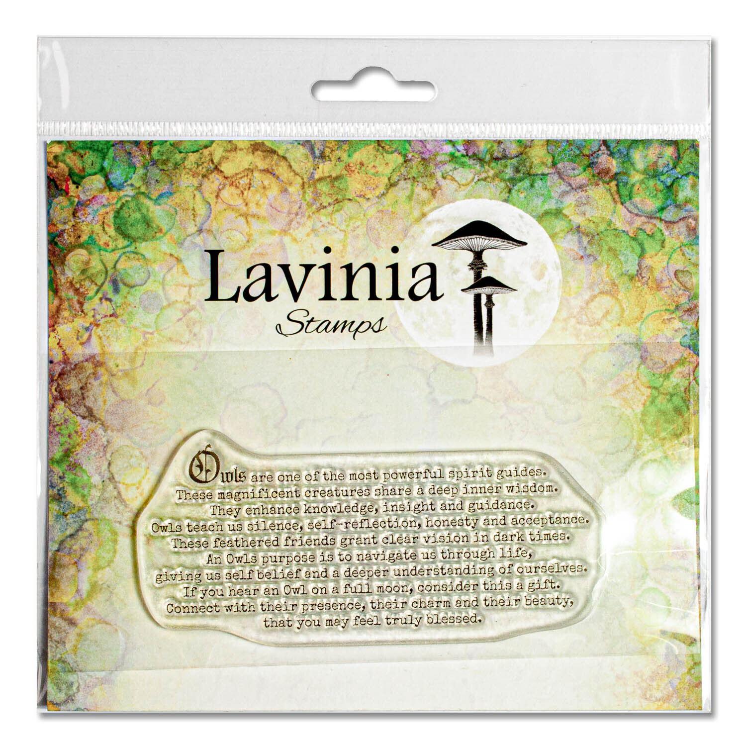 Wise Owl - Lavinia Stamps