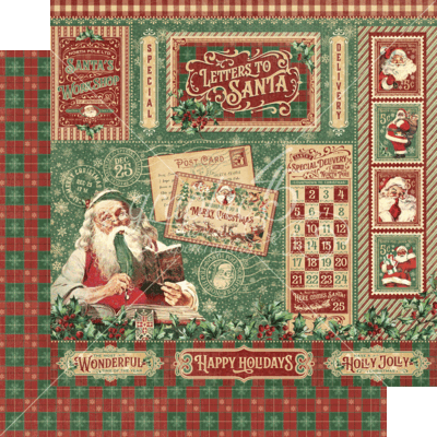 Letters to Santa 12x12 - Graphic 45