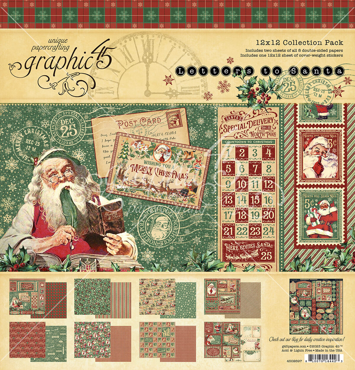 Letters to Santa 12x12 - Graphic 45