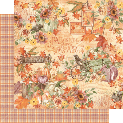 Hello Pumpkin 8x8 - Graphic 45