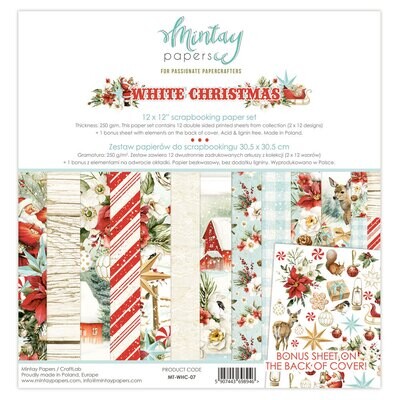 White Christmas 12x12 - Mintay Papers