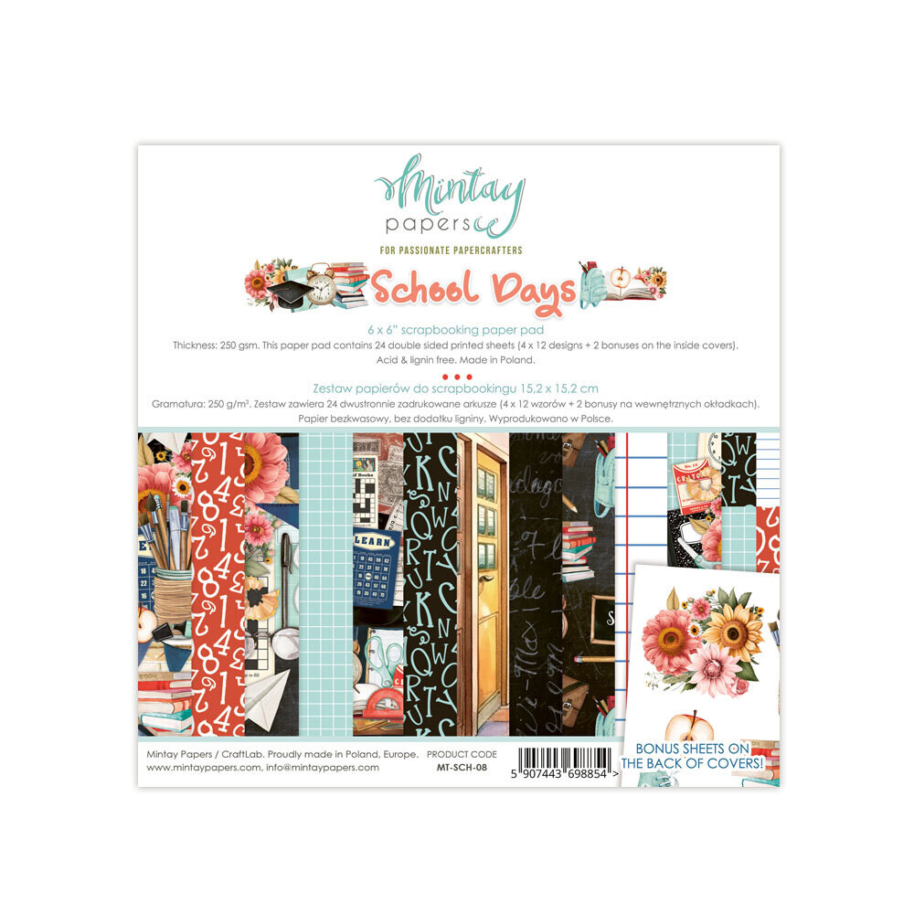 School Days 6x6 - Mintay by Karola