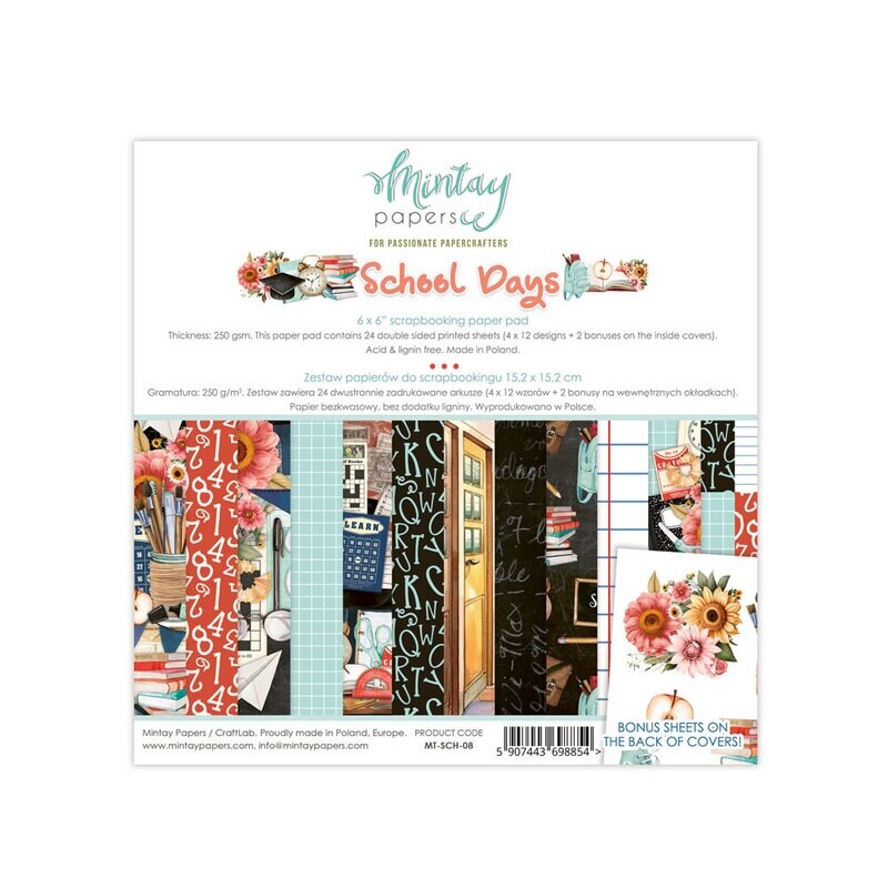 School Days 6x6 - Mintay by Karola