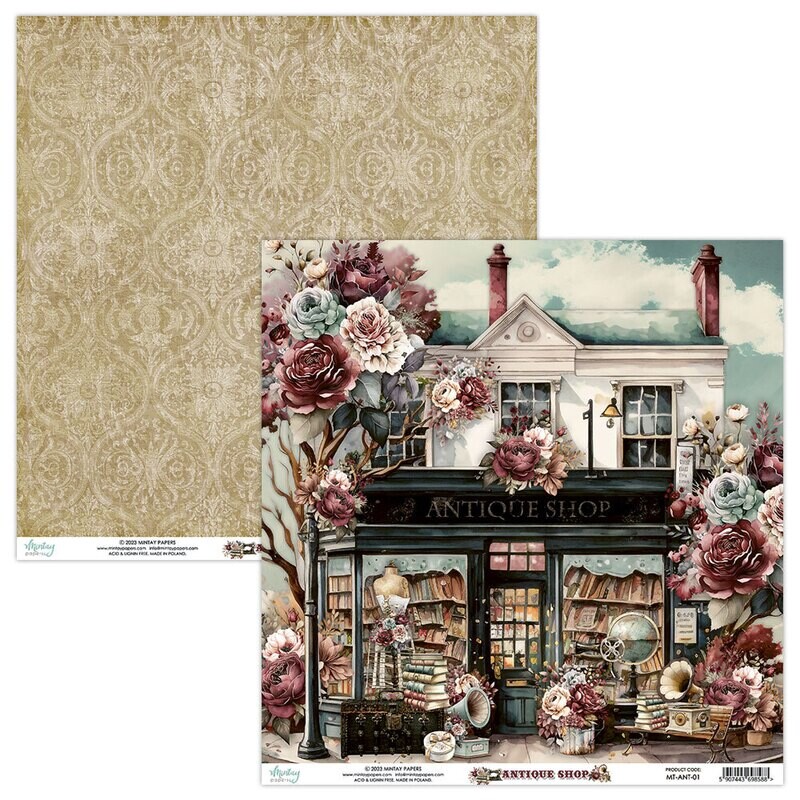 Antique Shop 6x6 - Mintay by Karola