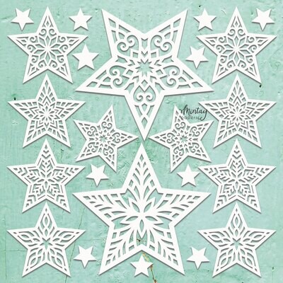 Christmas Stars - Mintay by Karola