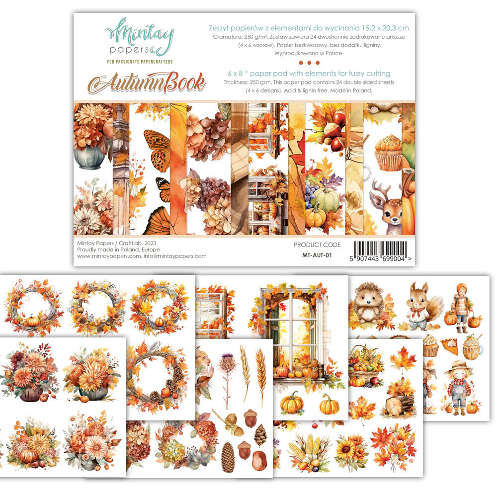 Autumn 6x8 - Mintay Papers