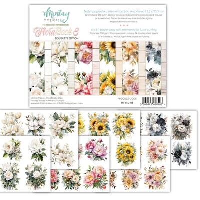 Flora 8 Bouquets Edition 6x8 - Mintay Papers