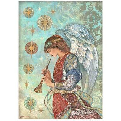 Christmas Greetings A4 - Stamperia