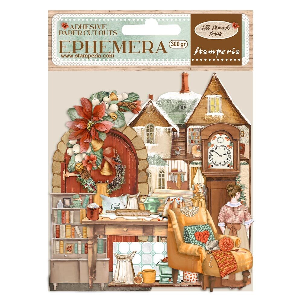All Around Christmas Ephemera - Stamperia