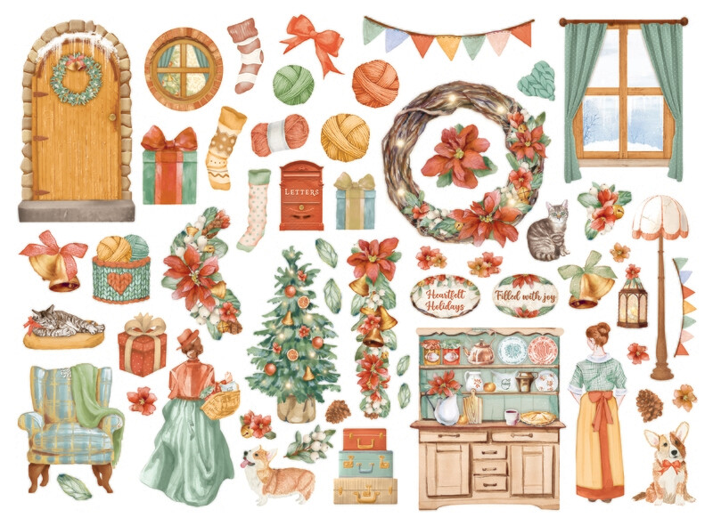 All Around Christmas - Stamperia