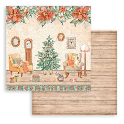 All Around XMAS 8x8 - Stamperia