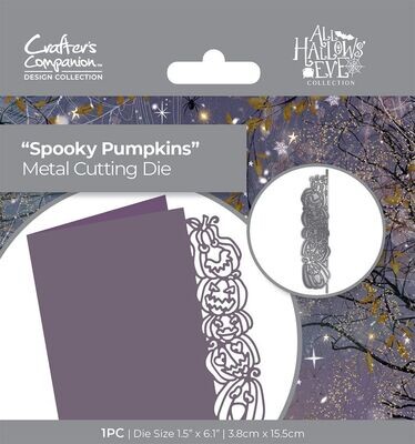 Spooky Pumpkin Die Set - Crafter's Companion All Hallows' Eve Collection