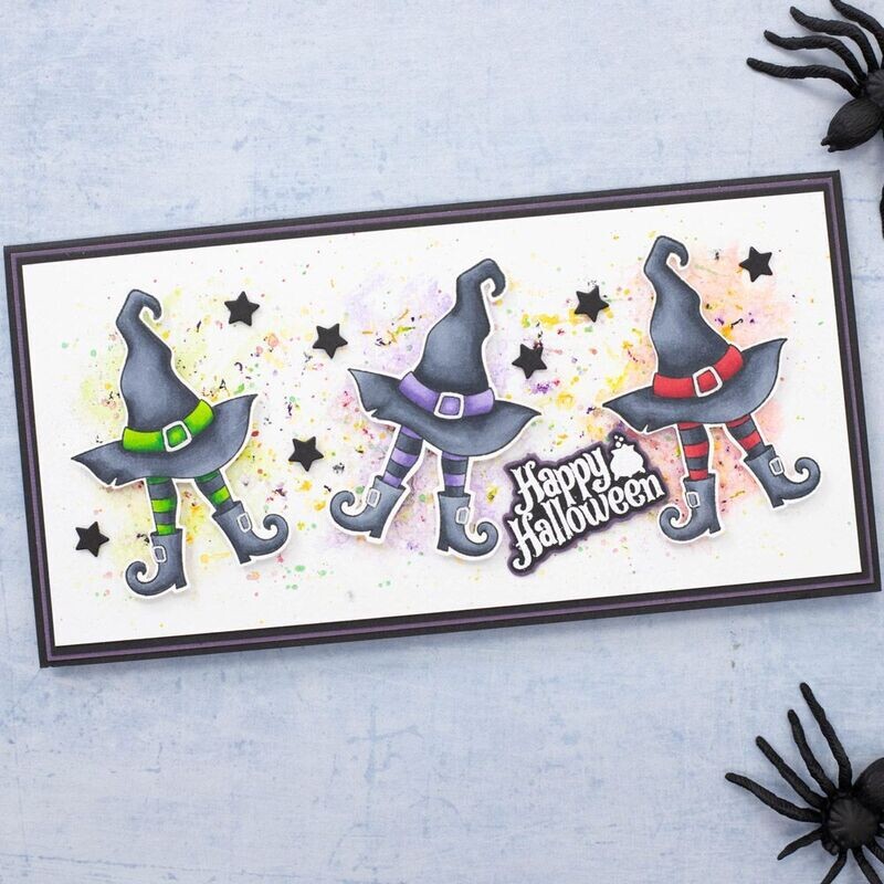 Boo To You Stamp Set - Crafter's Companion All Hallows Eve