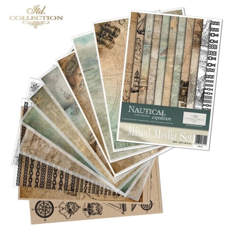 Nautical Expedition A4 Creative Set - ITD Collection