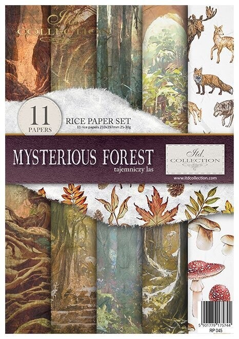 Mysterious Forest A4 Rice Paper Set - ITD Collection