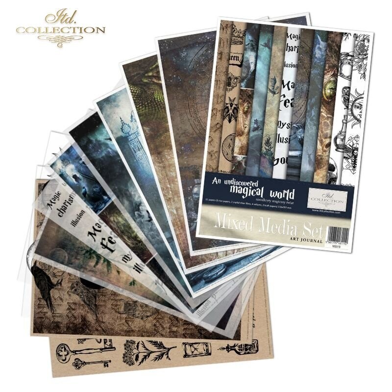 An Undiscovered Magical World A4 Creative Set - ITD Collection