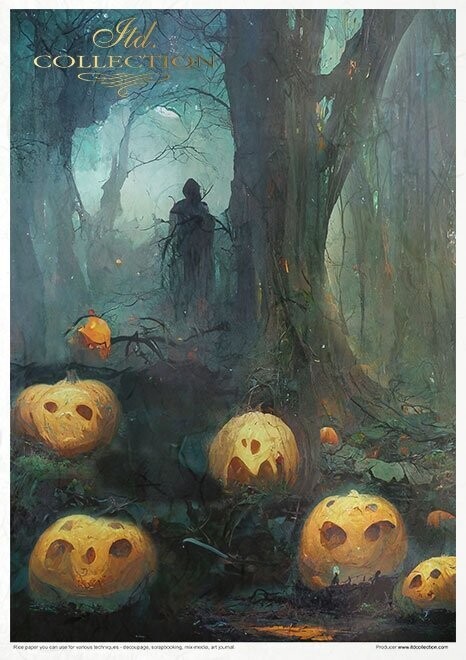 Halloween A4 Rice Paper Set - ITD Collection