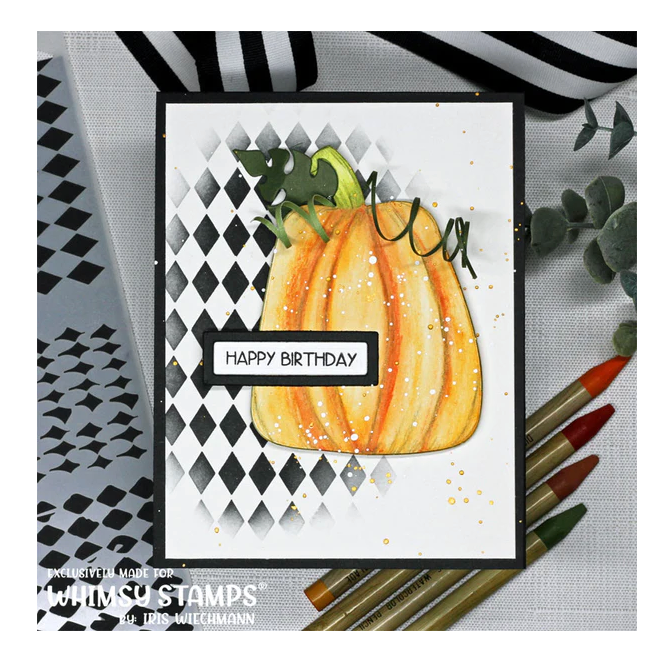Harlequin - Whimsy Stamps