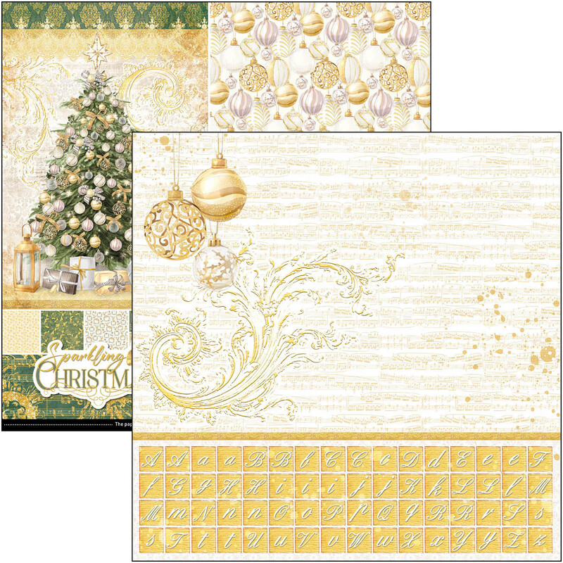 Sparkling Christmas 12x12 Patterns - Ciao Bella