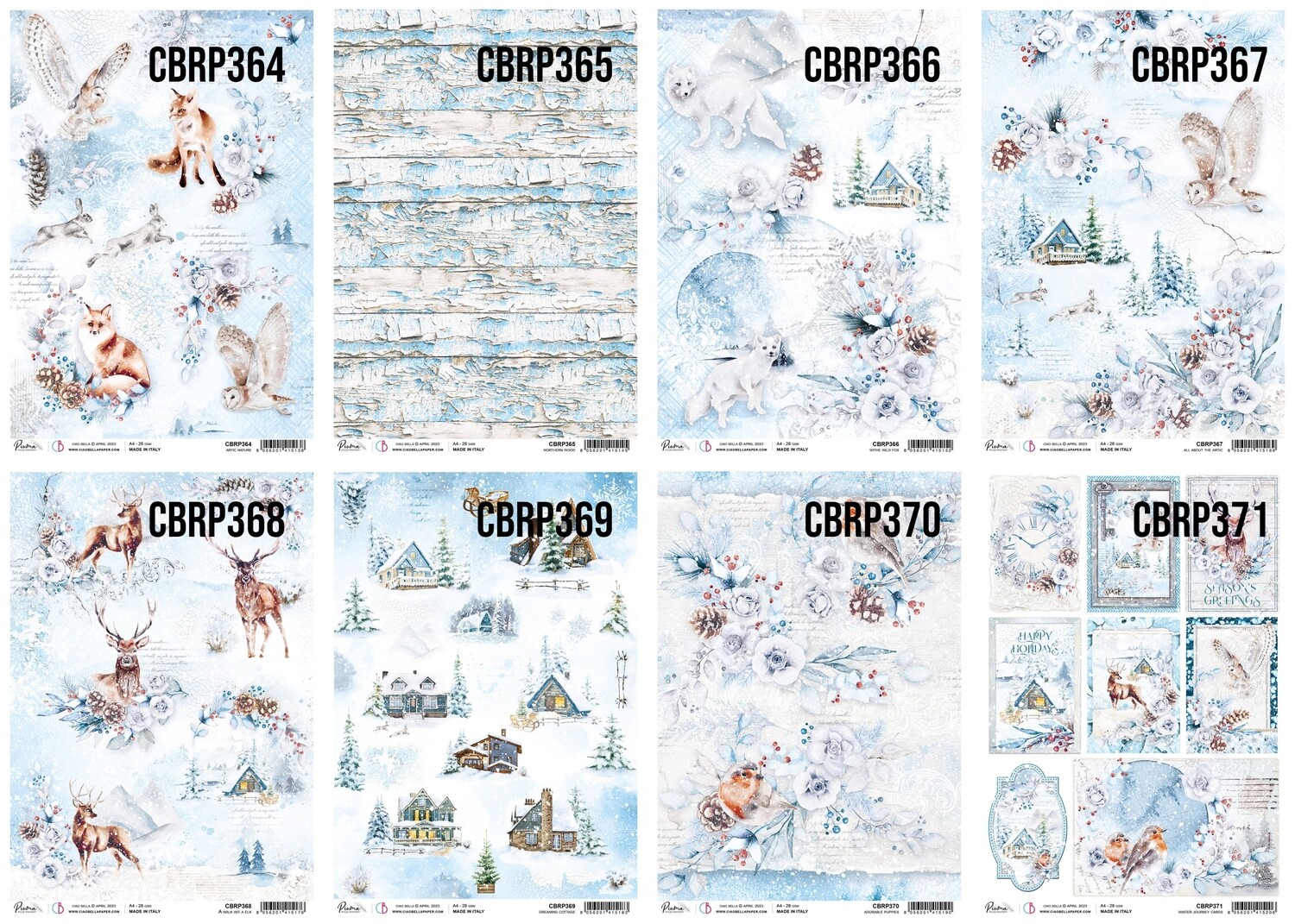 Winter Journey Collection A4 - Ciao Bella