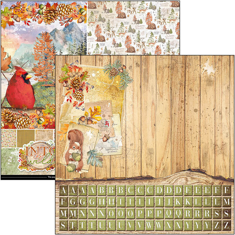 Into the Wild 12x12 Patterns - Ciao Bella