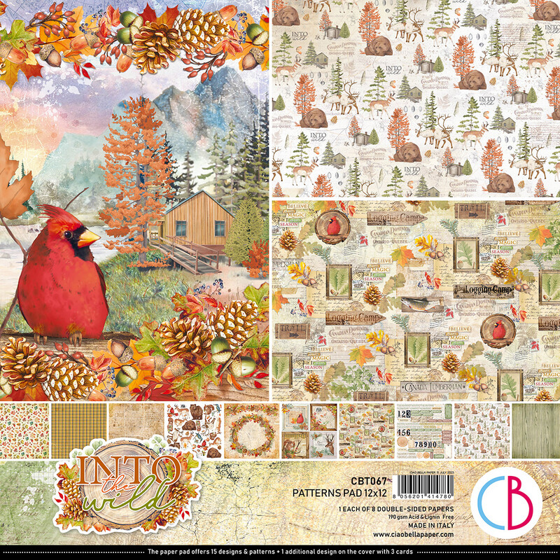 Into the Wild 12x12 Patterns - Ciao Bella