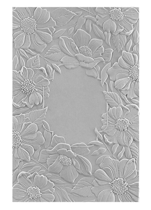 Four Petals Floral Embossing Folder - Spellbinders