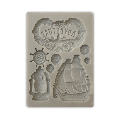 Songs of the Sea A6 Silicone Mold - Stamperia