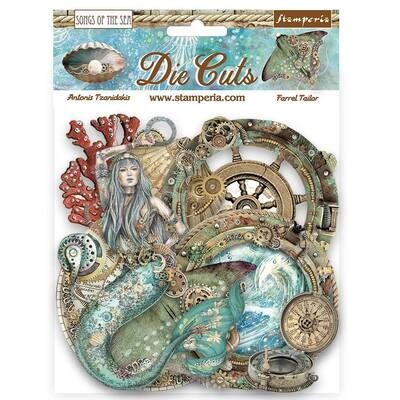 Songs of the Sea - Stamperia Die Cuts