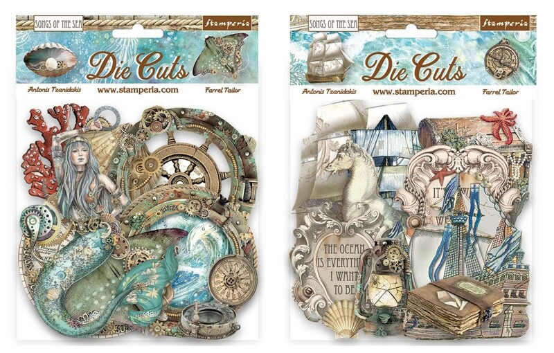 Songs of the Sea - Stamperia Die Cuts