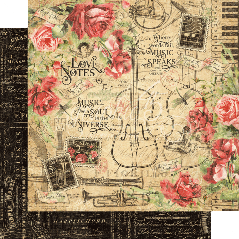 Love Notes 8x8 w/ Stickers - Graphic 45 Collector's Edition