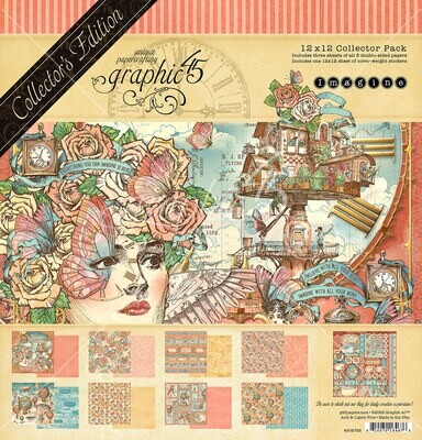 Imagine 12x12 w/ Stickers - Graphic 45 Collector&#39;s Edition