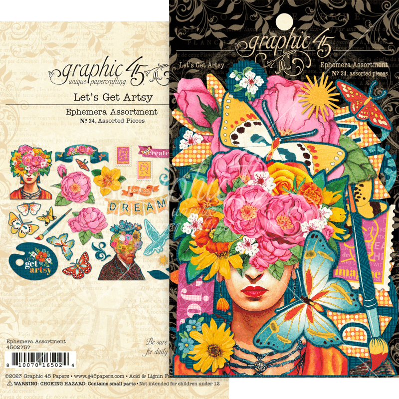 Let&#39;s Get Artsy - Graphic 45 Ephemera