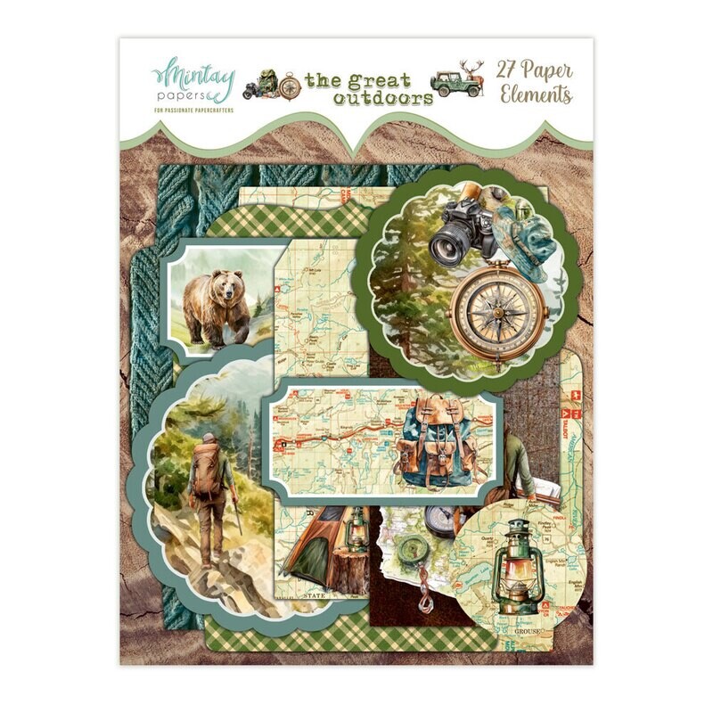 The Great Outdoors Paper Elements - Mintay Papers
