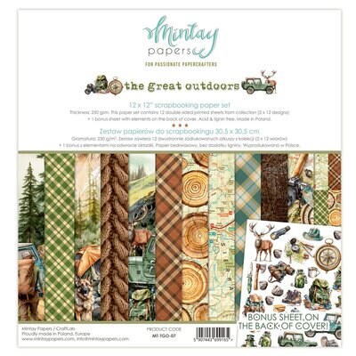 The Great Outdoors 12x12 - Mintay Papers