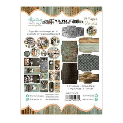 Mr. Fix It Paper Elements - Mintay Papers