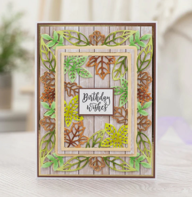 Seasoned Leaves - Crafter's Companion Everyday Nesting Die