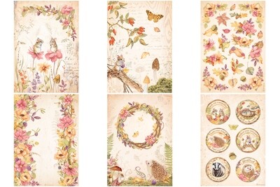 Woodland A4 - Stamperia Romantic Collection