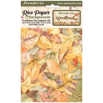 Woodland Selection 8pk A6 - Stamperia Romantic Collection