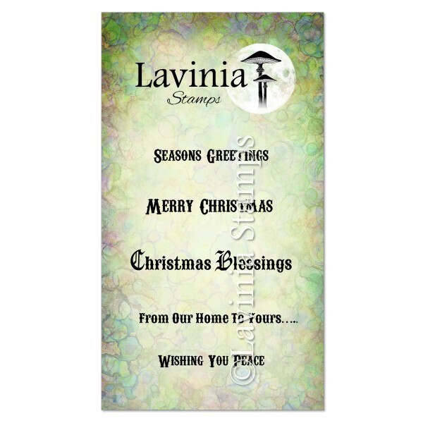 Christmas Greetings - Lavinia Stamps