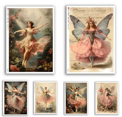 Fairies A4 - Paper Designs