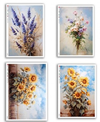 Flowers A4 - Paper Designs