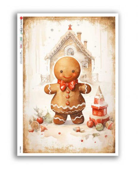 Gingerbread A4 - Paper Designs