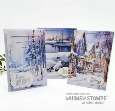 Dickens 6x6 - Whimsy Stamps