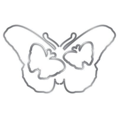 Monarch Butterfly Stamp &amp; Die Set - Crafter's Companion Bold Butterflies