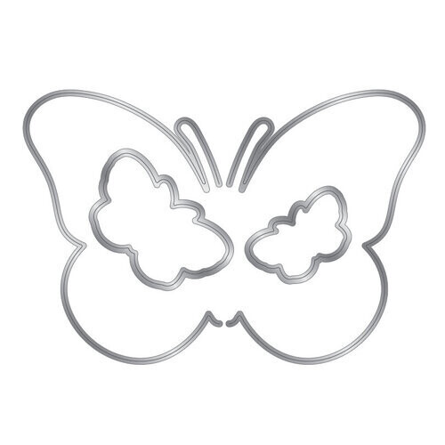 Peacock Butterfly Stamp &amp; Die Set - Crafter's Companion Bold Butterflies