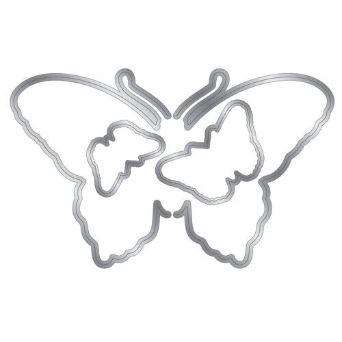 Swallowtail Butterfly Stamp &amp; Die Set - Crafter's Companion Bold Butterflies